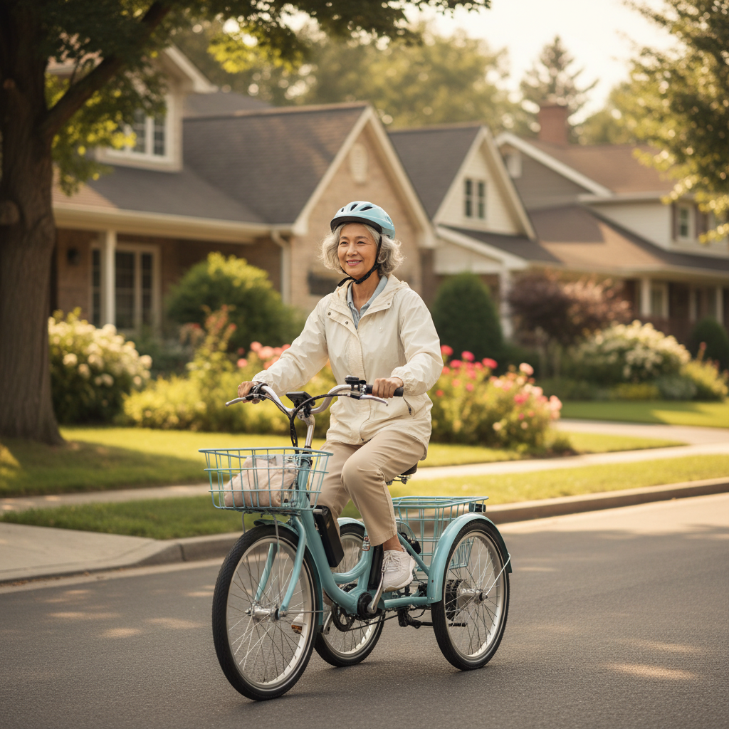 E-Bike ผู้สูงอายุ: เลือกอย่างไรให้ปลอดภัย ขับขี่ง่าย