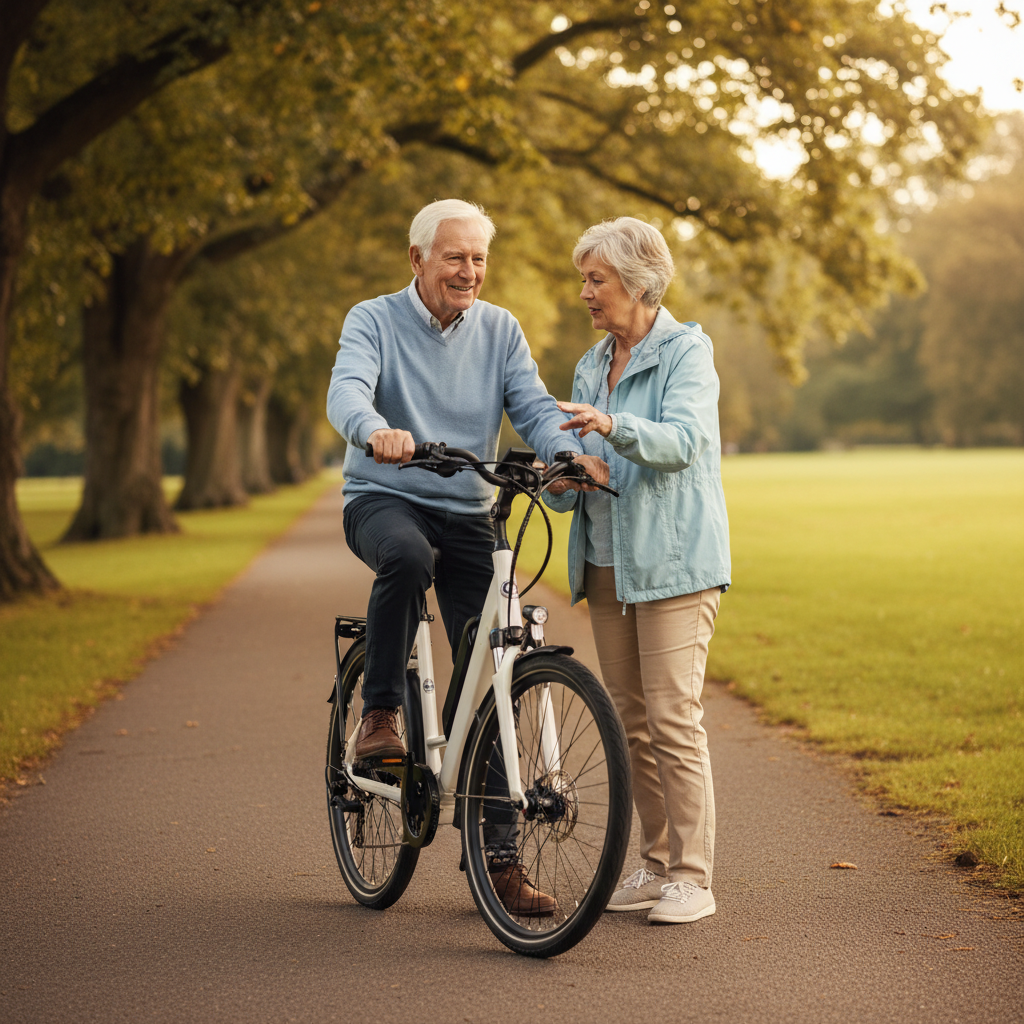 E-Bike ผู้สูงวัย: เลือกยังไงให้ปลอดภัย ขับขี่ง่าย? - ebike-guide-for-seniors