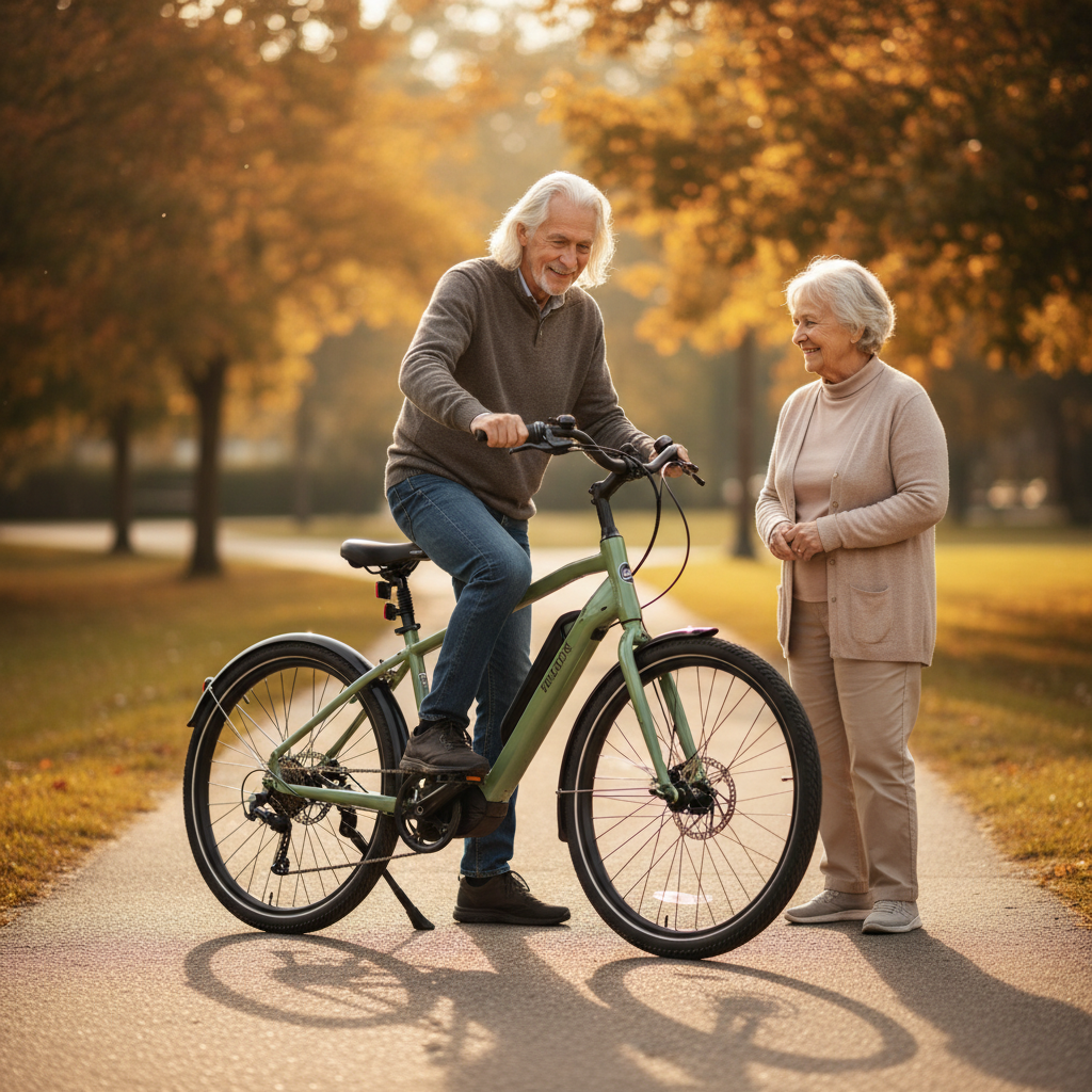 คู่มือเลือก E-Bike ให้ผู้สูงวัย ปลอดภัย ขับขี่ง่าย - ebike-guide-for-seniors