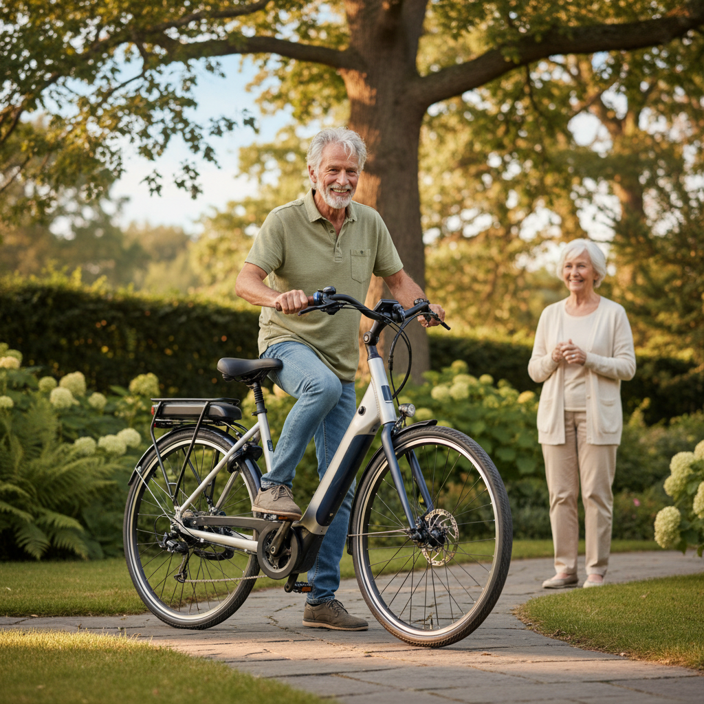 เลือก E-Bike ให้ผู้สูงอายุ: ปลอดภัย ใช้ง่าย ขับสบาย - ebike-guide-for-seniors