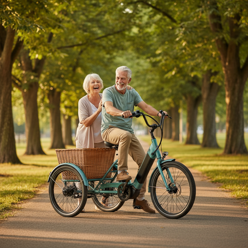 คู่มือเลือก E-Bike สำหรับผู้สูงวัย: ปลอดภัย ขับง่าย ไม่ล้ม - ebike-guide-for-seniors-safety