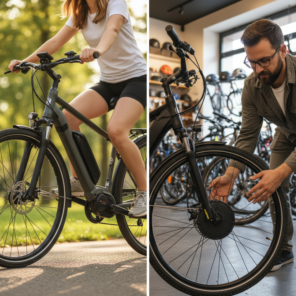 มอเตอร์ E-Bike: ดุมล้อ กับ แบบกลาง แบบไหนเหมาะกับคุณ?