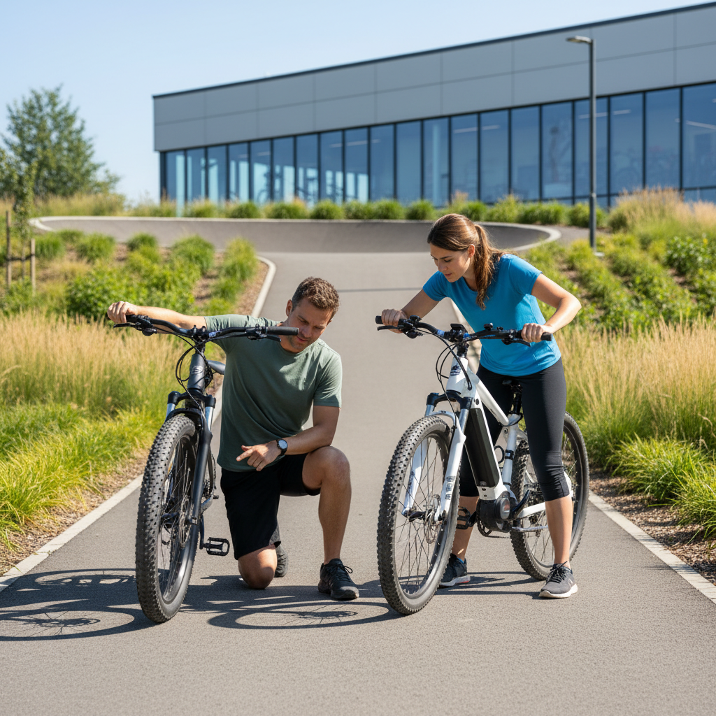 มอเตอร์ E-Bike: แบบดุมล้อ กับ แบบกลาง ต่างกันยังไง? - ebike-motor-hub-vs-mid-drive