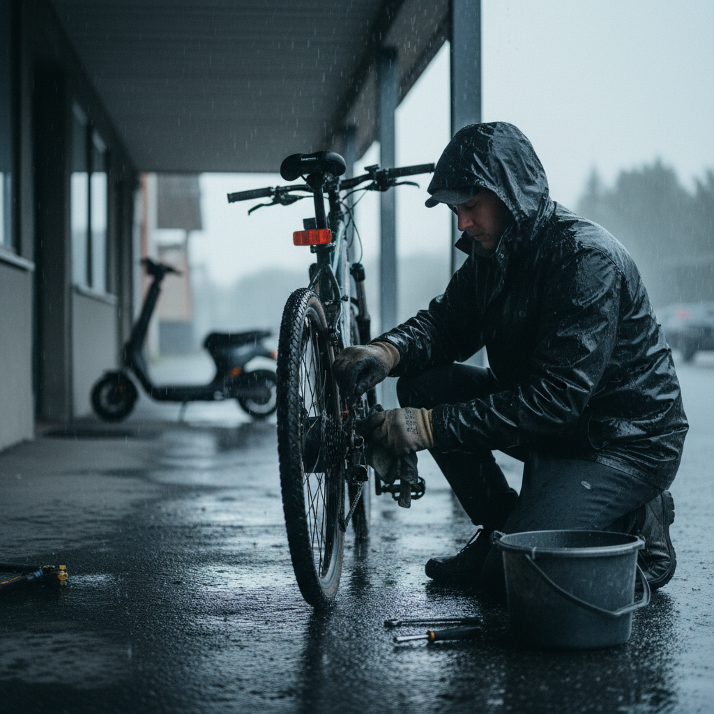 เช็กลิสต์หน้าฝน! 7 จุดต้องดูแลใน E-Bike ให้ปลอดภัย - ebike-rainy-season-maintenance-checklist