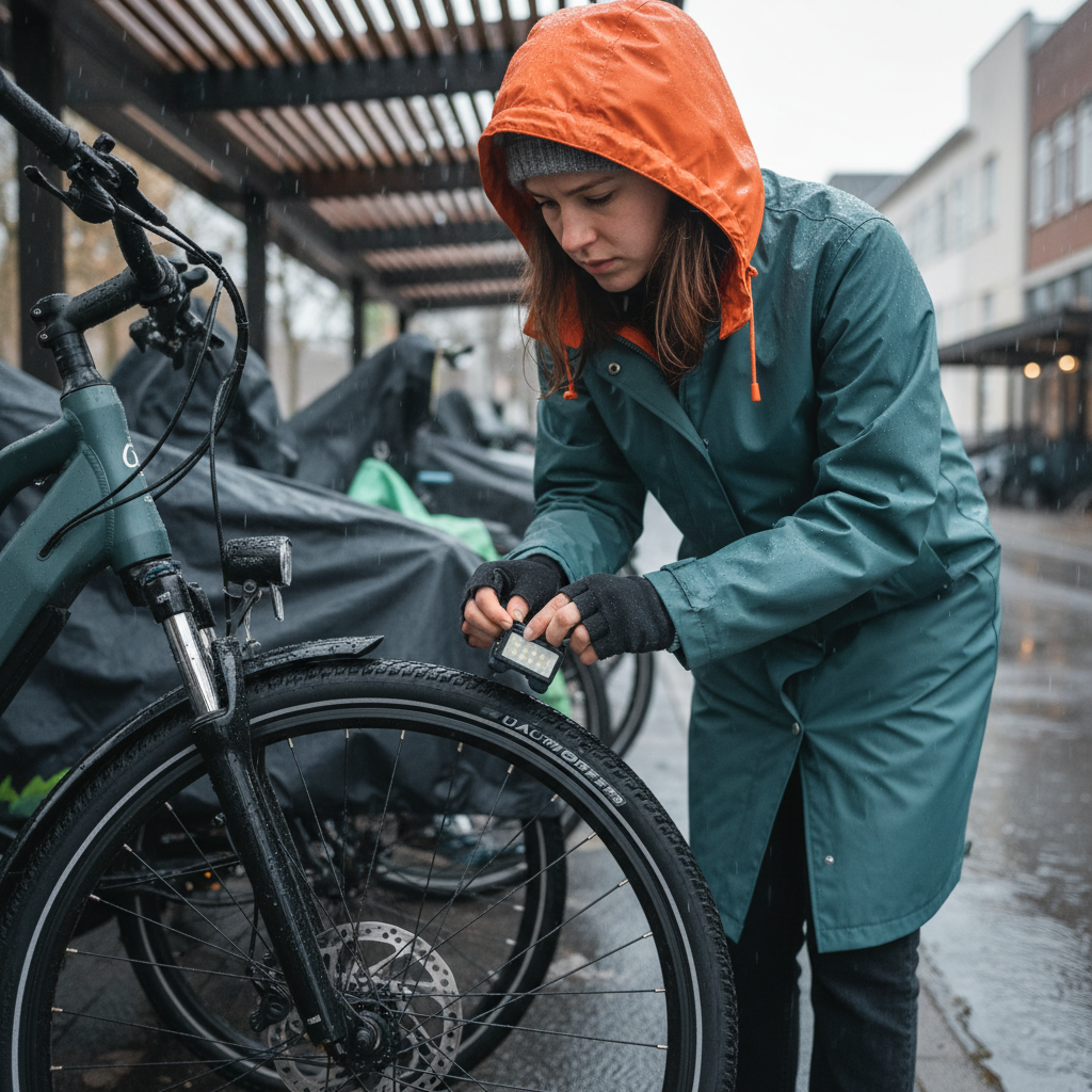รับมือหน้าฝน! 7 จุดต้องเช็กใน E-Bike ก่อนถนนลื่น
