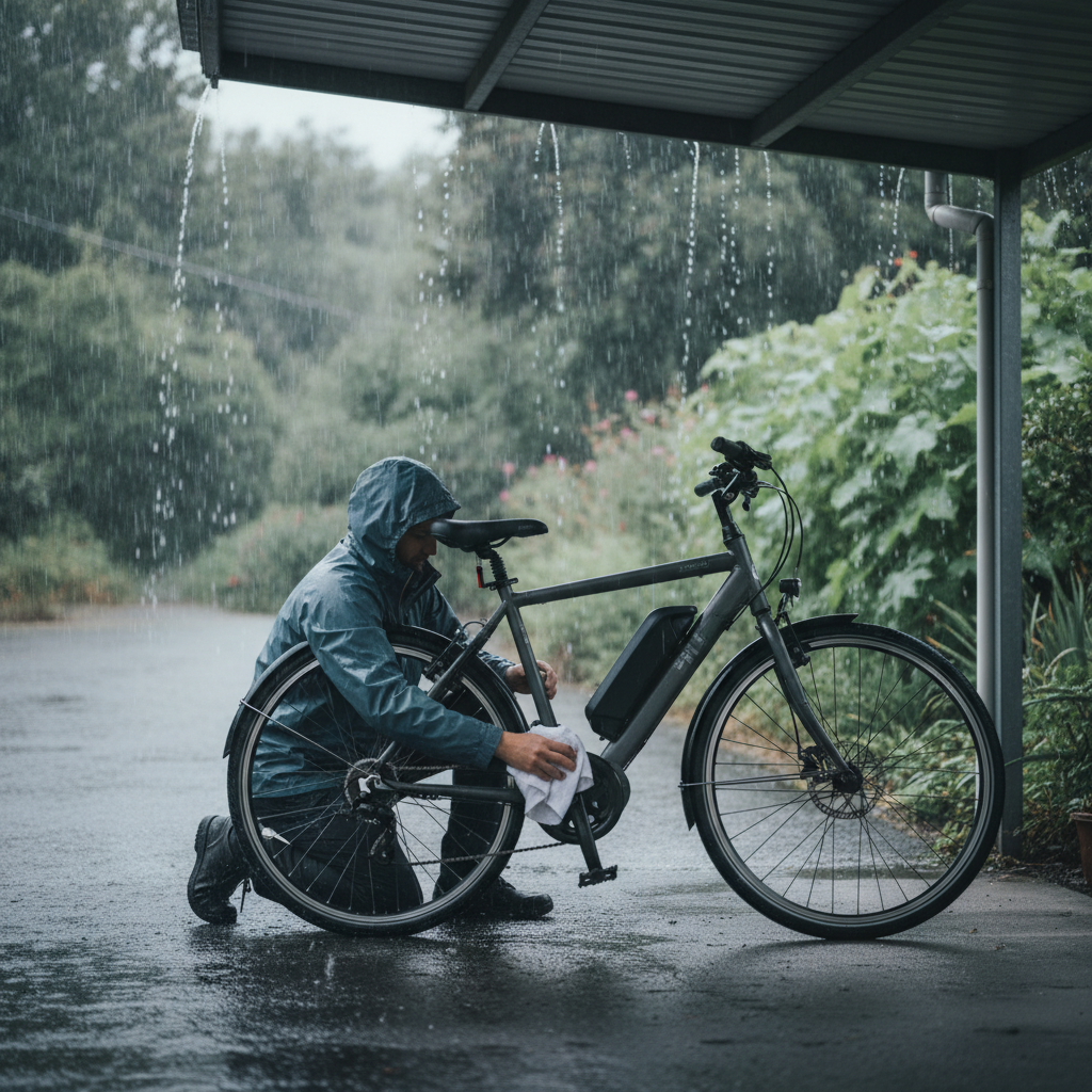 หน้าฝนต้องรู้! 5 วิธีดูแลจักรยานไฟฟ้าไม่ให้พัง - ebike-rainy-season-maintenance-tips