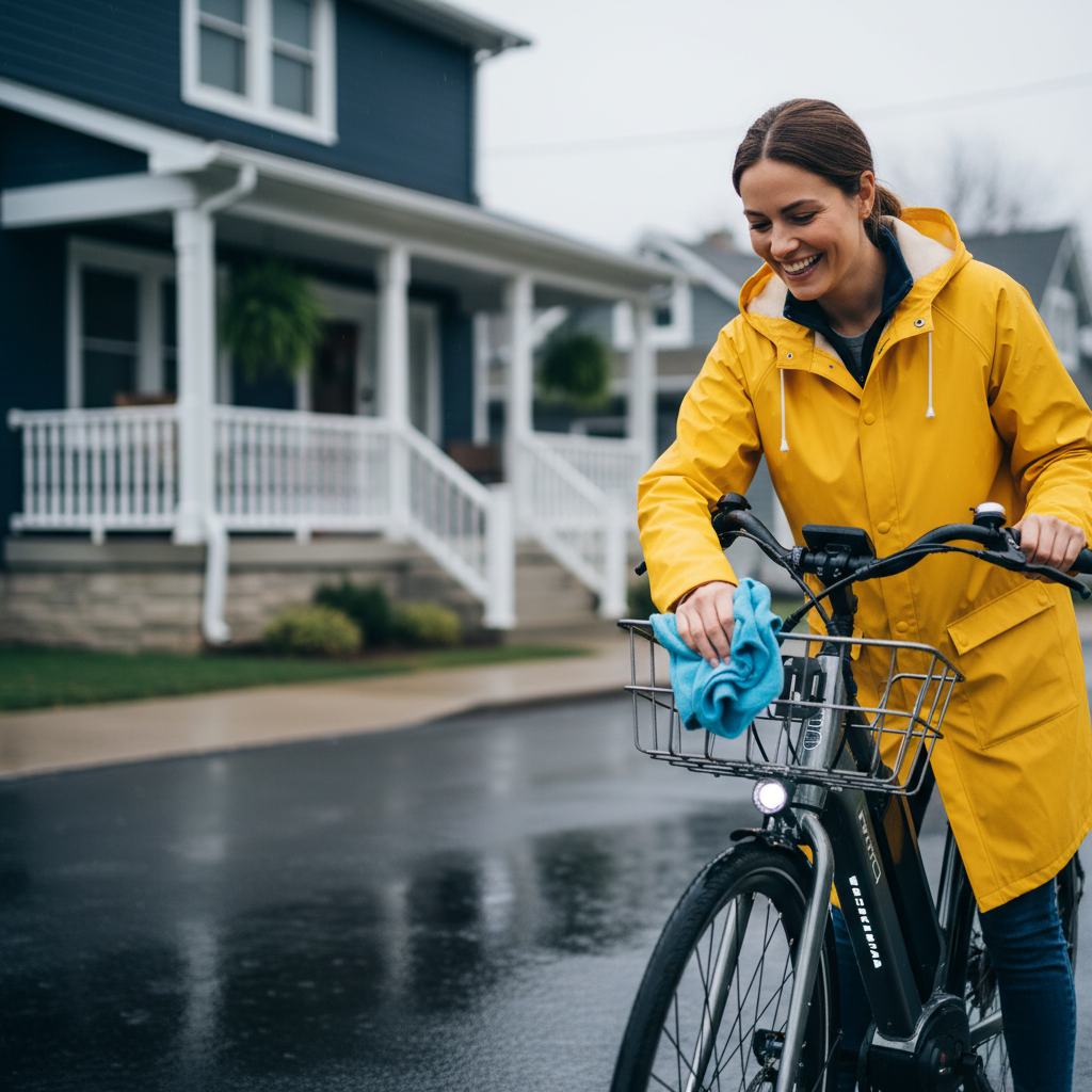 รับมือหน้าฝน! 5 วิธีดูแล E-Bike ให้พร้อมลุย ไม่กลัวพัง