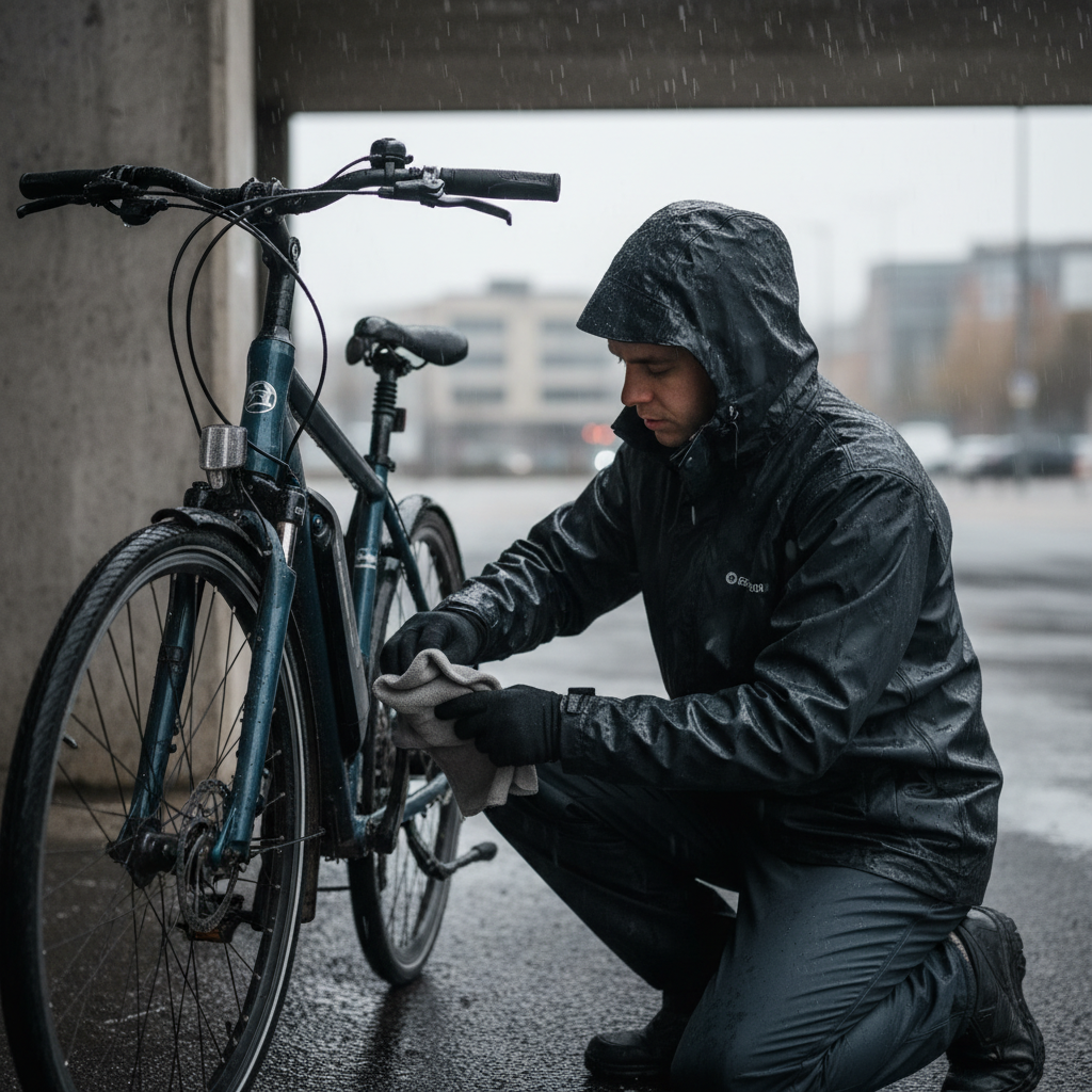 รับมือหน้าฝน! 5 วิธีดูแล E-Bike ให้พร้อมลุย ไม่กลัวพัง - ebike-rainy-season-maintenance-tips