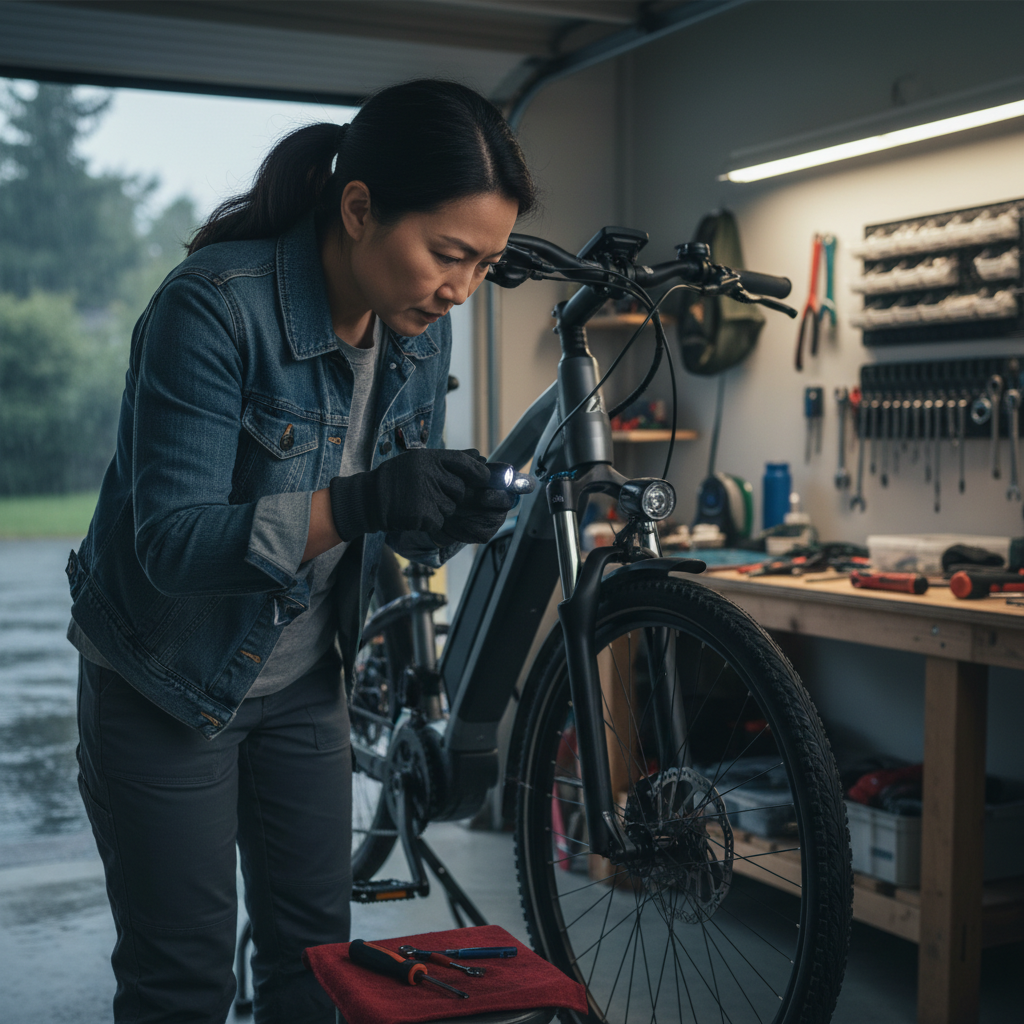 เช็กลิสต์ 7 จุด! เตรียม E-Bike รับหน้าฝนให้พร้อมลุย