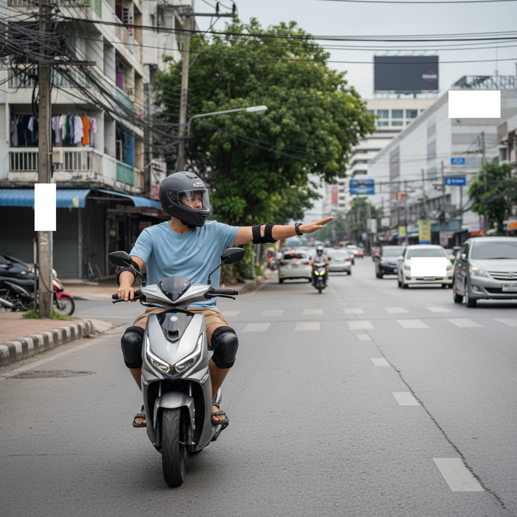 ขับ E-Bike ให้ปลอดภัย: 7 ข้อควรรู้บนถนนเมืองไทย - ebike-road-safety-thailand-tips