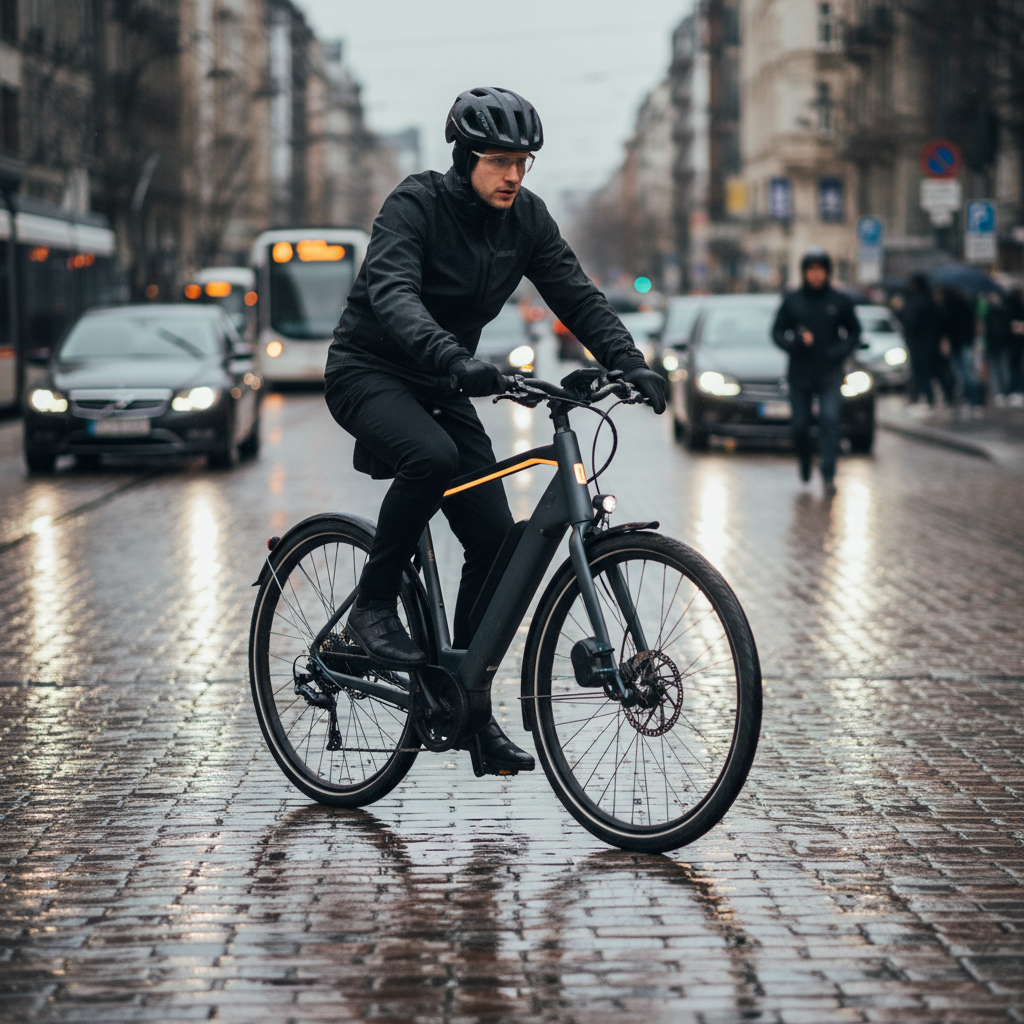 เบรก ABS, เซ็นเซอร์กันชน: อนาคตความปลอดภัย E-Bike - ebike-safety-tech-trends-2026