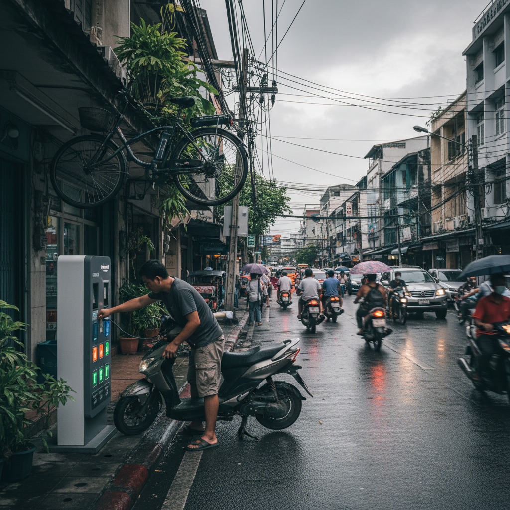 วิเคราะห์: แบตสลับ vs ชาร์จบ้าน อนาคต E-Bike 2569 - ebike-swapping-vs-home-charging