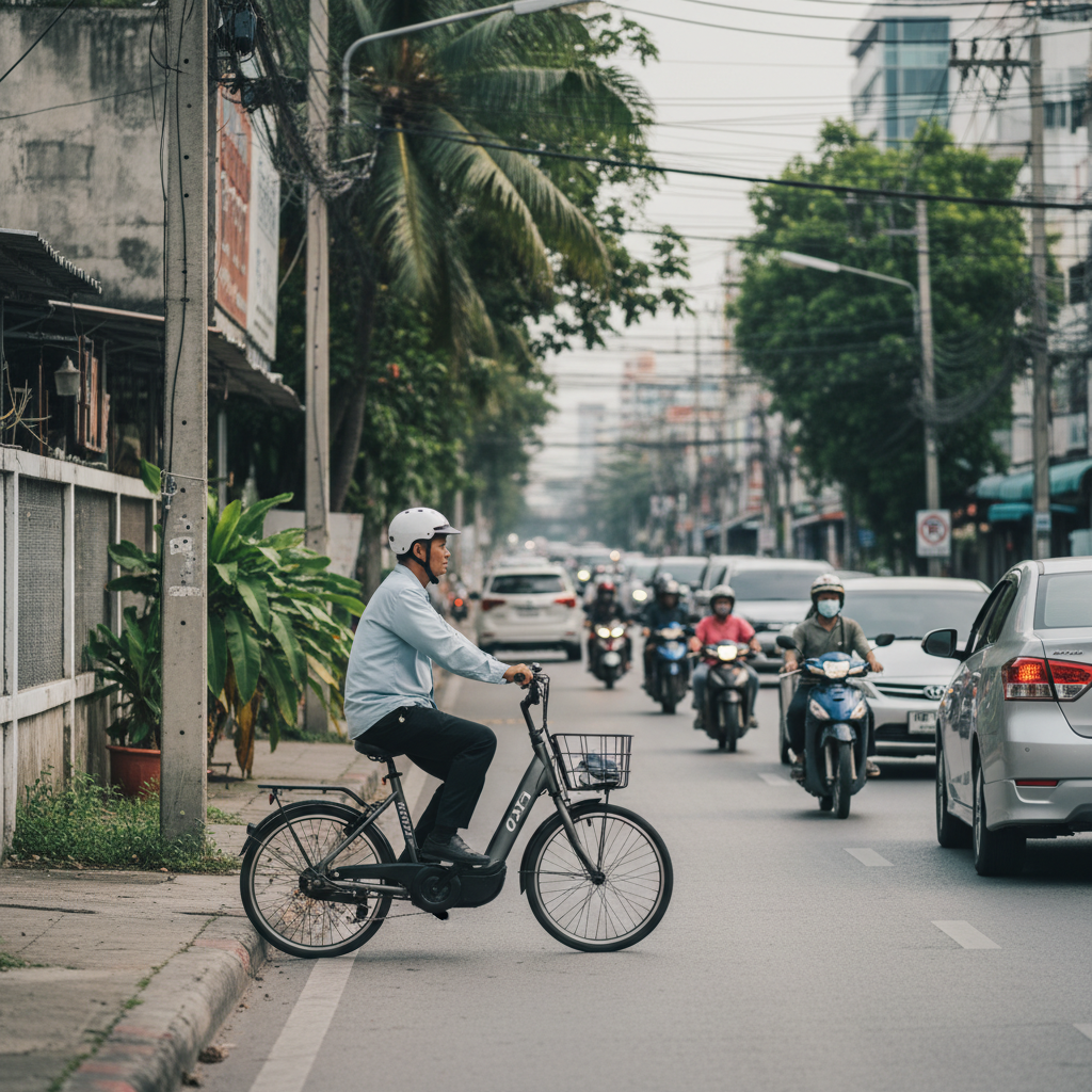 ขับ E-Bike ต้องมีใบขับขี่ไหม? สรุปกฎหมายที่ผู้ใช้ต้องรู้ - ebike-thailand-law-license-guide