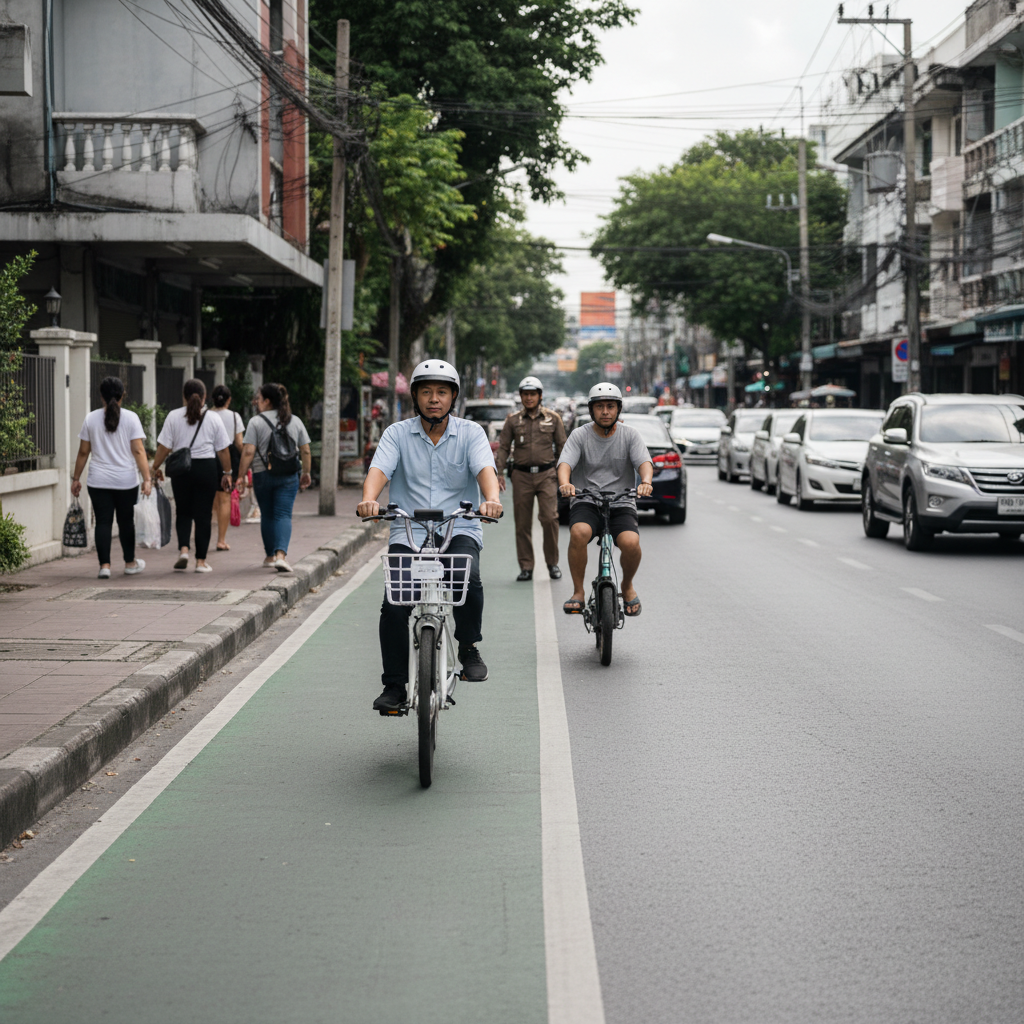 กฎหมาย E-Bike 2569: ต้องมีใบขับขี่? วิ่งเลนไหนได้? - ebike-traffic-laws-thailand-2026