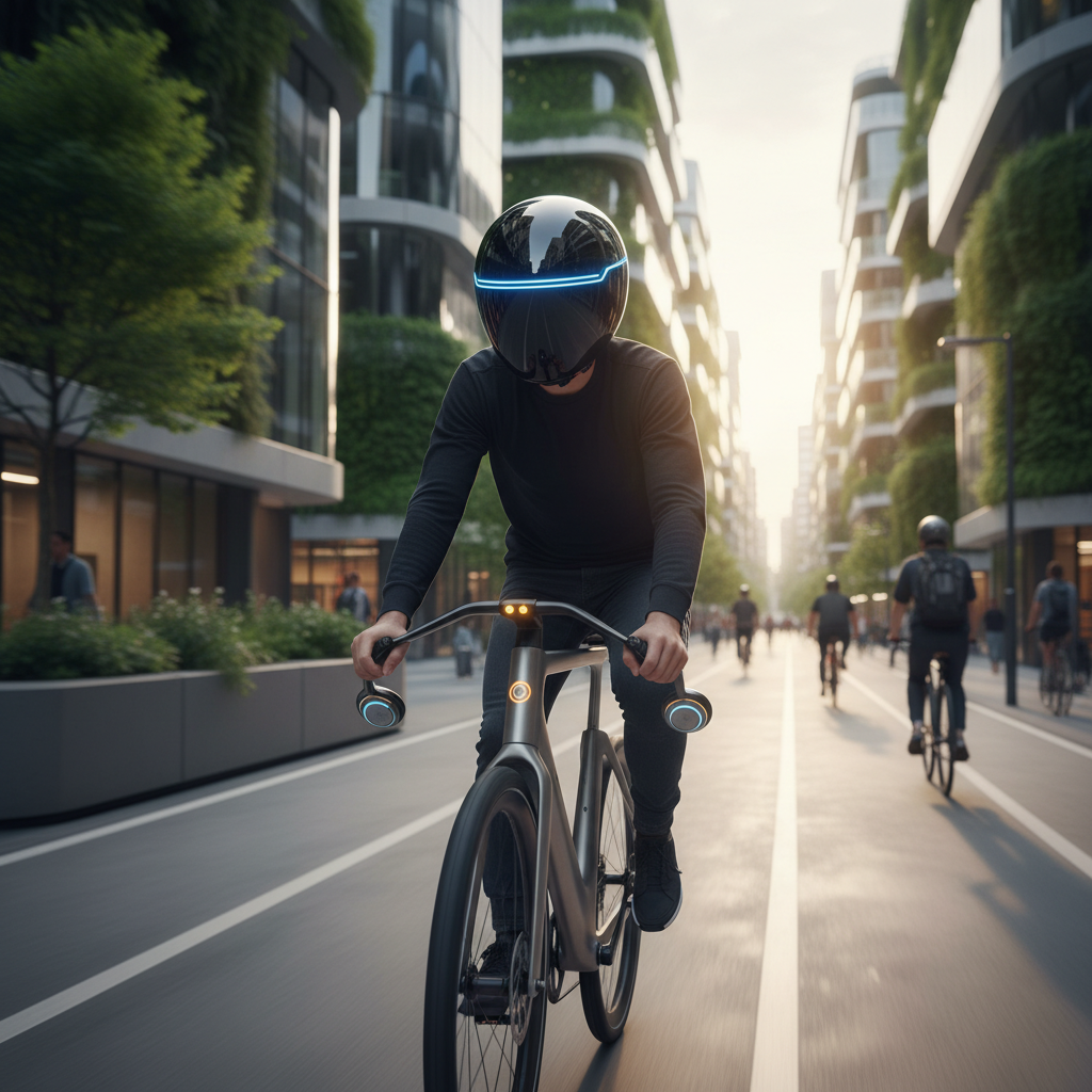 E-Bike ปี 2026: เทรนด์หมวกอัจฉริยะและ AI เพื่อความปลอดภัย - ebike-trends-2026-ai-safety