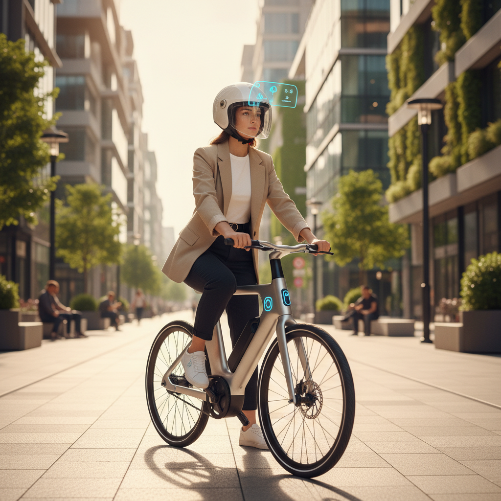 E-Bike ปี 2026: เทรนด์หมวกอัจฉริยะและ AI เพื่อความปลอดภัย