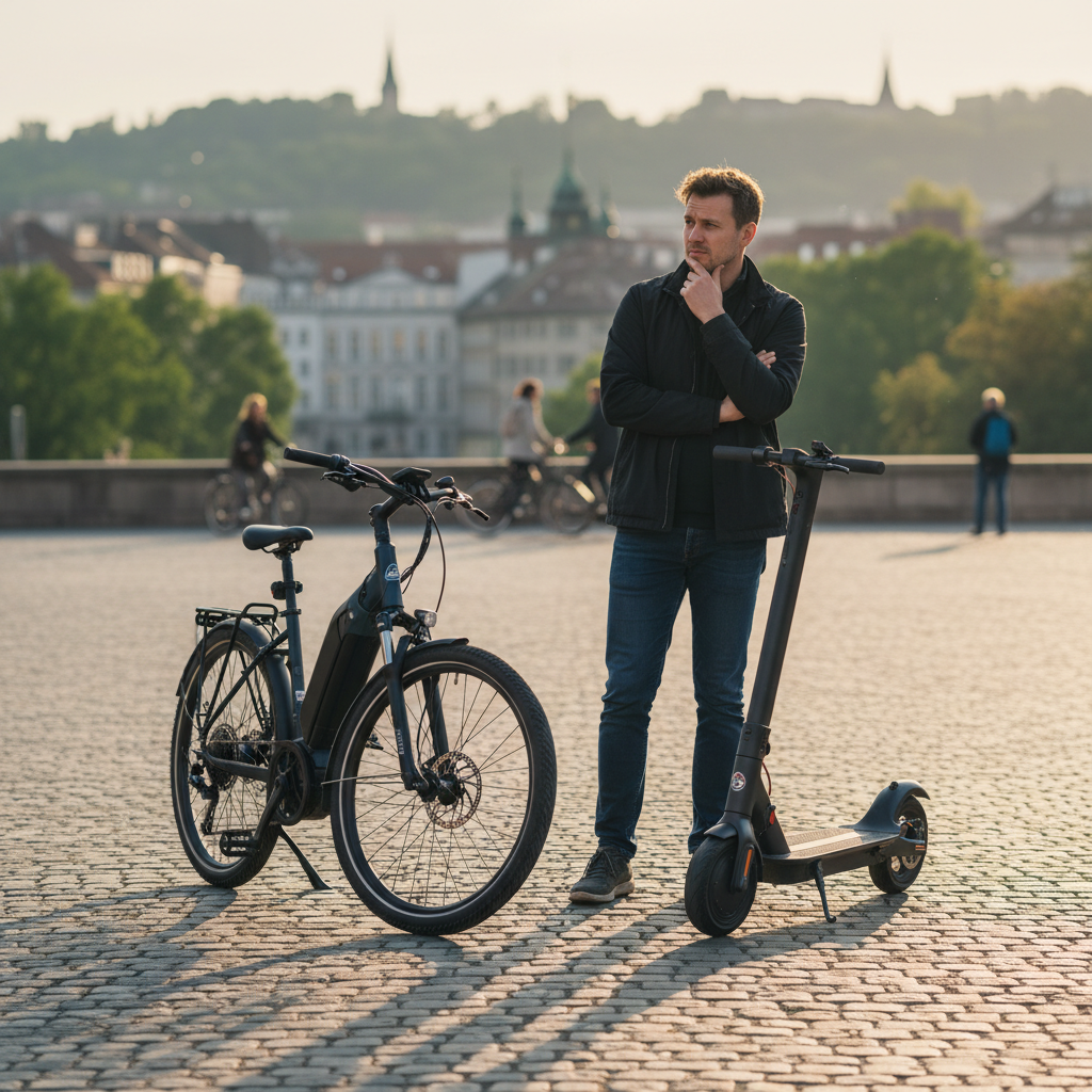 ศึกสองล้อ EV: E-Bike กับสกู๊ตเตอร์ไฟฟ้า เลือกคันไหนดี? - ebike-vs-electric-scooter-comparison