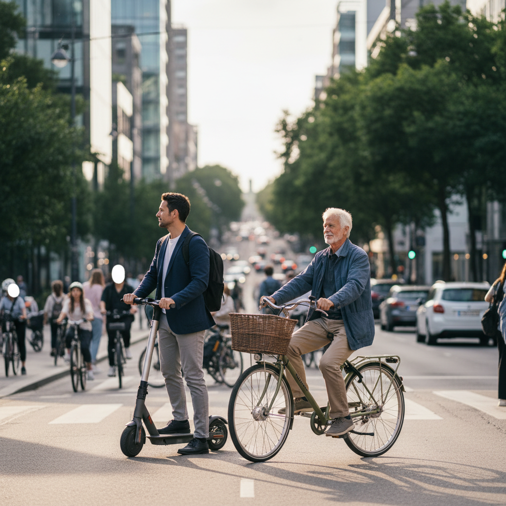 E-Bike vs สกู๊ตเตอร์ไฟฟ้า เลือกคันไหนที่ใช่สำหรับคุณ? - ebike-vs-electric-scooter-comparison