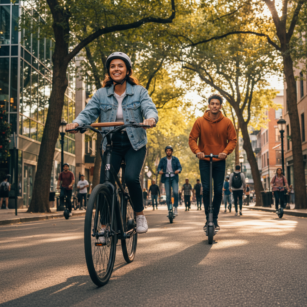 E-Bike vs สกู๊ตเตอร์ไฟฟ้า: แบบไหนเหมาะกับคุณ?