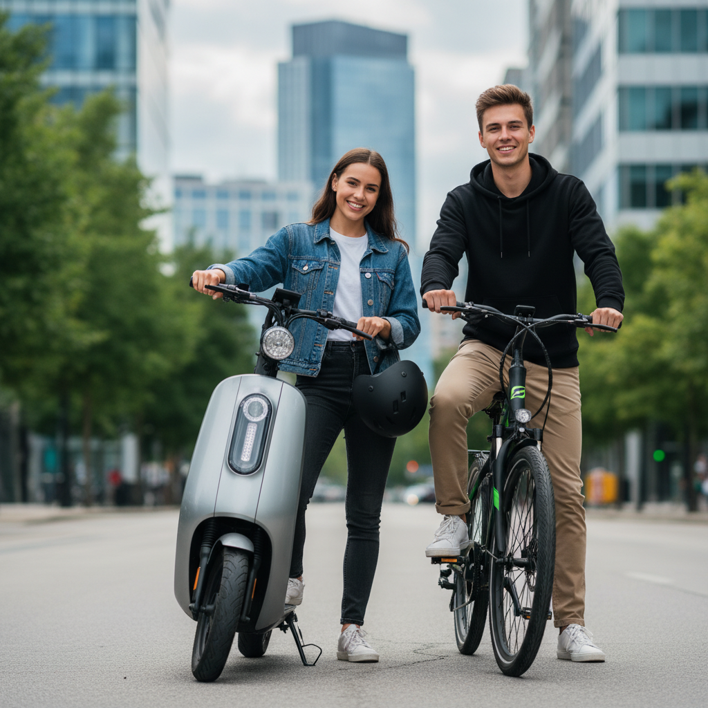 ศึกสองล้อ EV: E-Bike กับสกู๊ตเตอร์ไฟฟ้า เลือกคันไหนดี?
