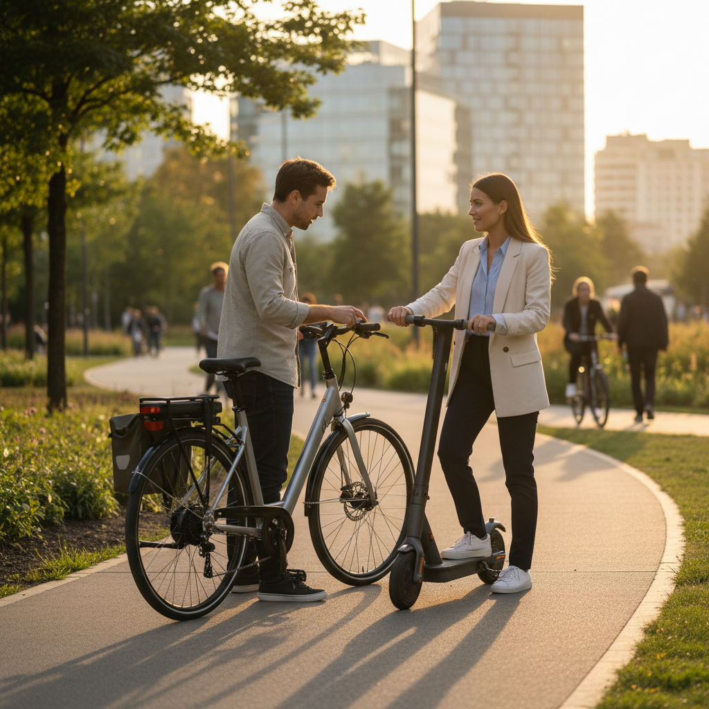 E-Bike vs สกู๊ตเตอร์ไฟฟ้า: เลือกคันไหนที่ใช่สำหรับคุณ? - ebike-vs-electric-scooter-guide