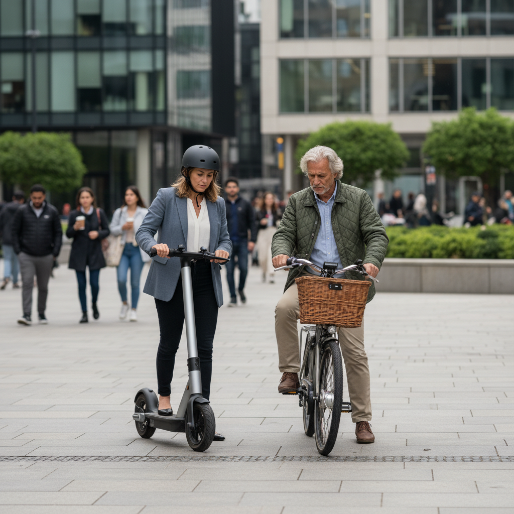 E-Bike vs สกู๊ตเตอร์ไฟฟ้า: คันไหนเหมาะกับไลฟ์สไตล์คุณ? - ebike-vs-electric-scooter-guide