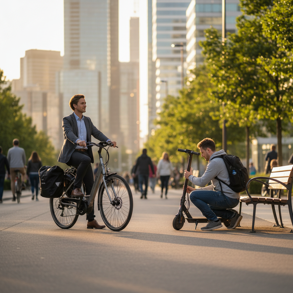 E-Bike vs สกู๊ตเตอร์ไฟฟ้า: เลือกคันไหนที่ใช่สำหรับคุณ? - ebike-vs-electric-scooter-guide