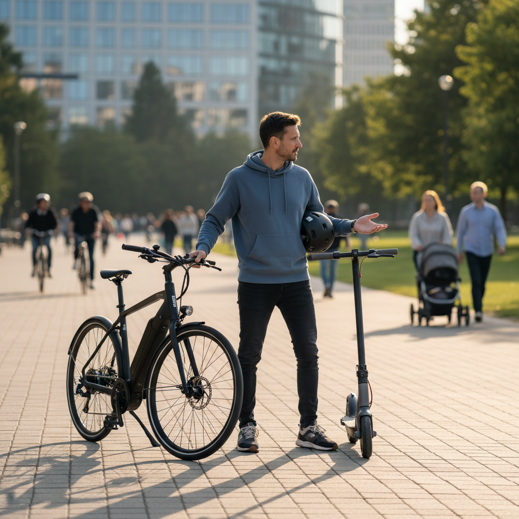 E-Bike vs. สกู๊ตเตอร์ไฟฟ้า: เลือกคันไหนที่ใช่สำหรับคุณ? - ebike-vs-electric-scooter-guide