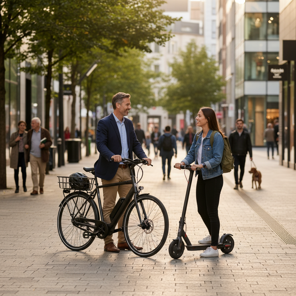 E-Bike vs สกู๊ตเตอร์ไฟฟ้า เลือกแบบไหนให้เหมาะกับคุณ? - ebike-vs-electric-scooter-guide