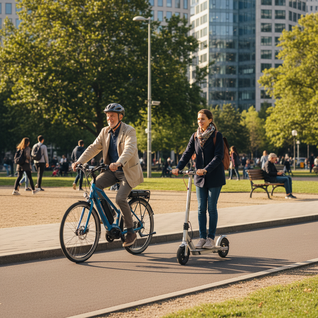 E-Bike vs สกู๊ตเตอร์ไฟฟ้า: เลือกคันไหนดีที่ใช่สำหรับคุณ? - ebike-vs-electric-scooter-guide