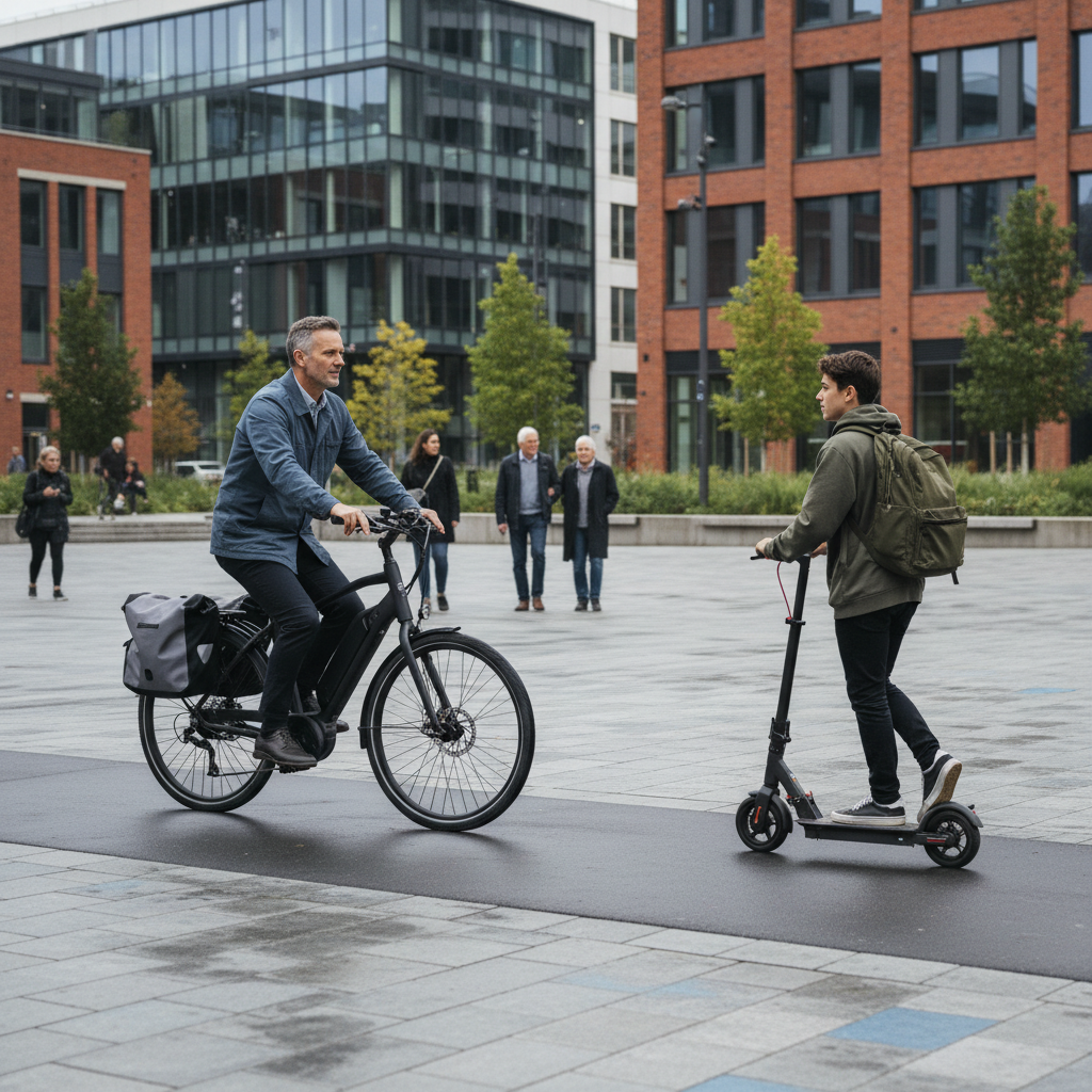 E-Bike vs สกู๊ตเตอร์ไฟฟ้า: เลือกคันไหนให้เหมาะกับคุณ? - ebike-vs-electric-scooter-guide