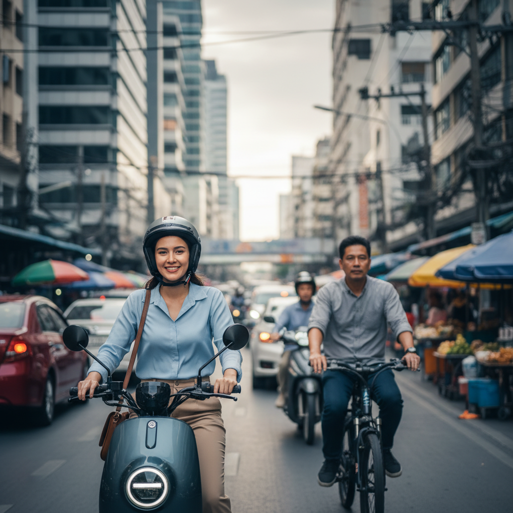E-Bike vs สกู๊ตเตอร์: คันไหนตอบโจทย์ไลฟ์สไตล์คุณ?