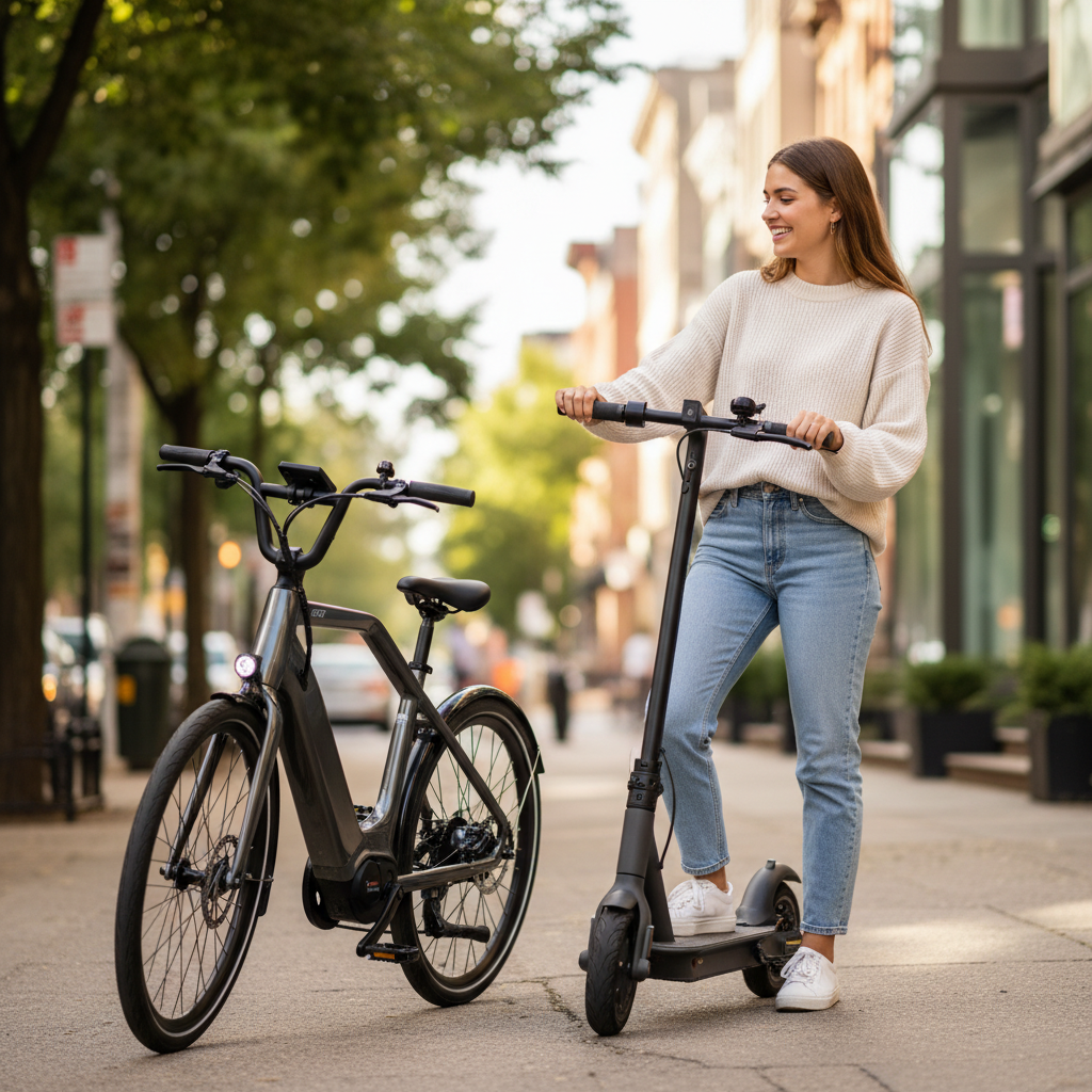 E-Bike vs สกู๊ตเตอร์ไฟฟ้า: เลือกคันไหนที่ใช่สำหรับคุณ?