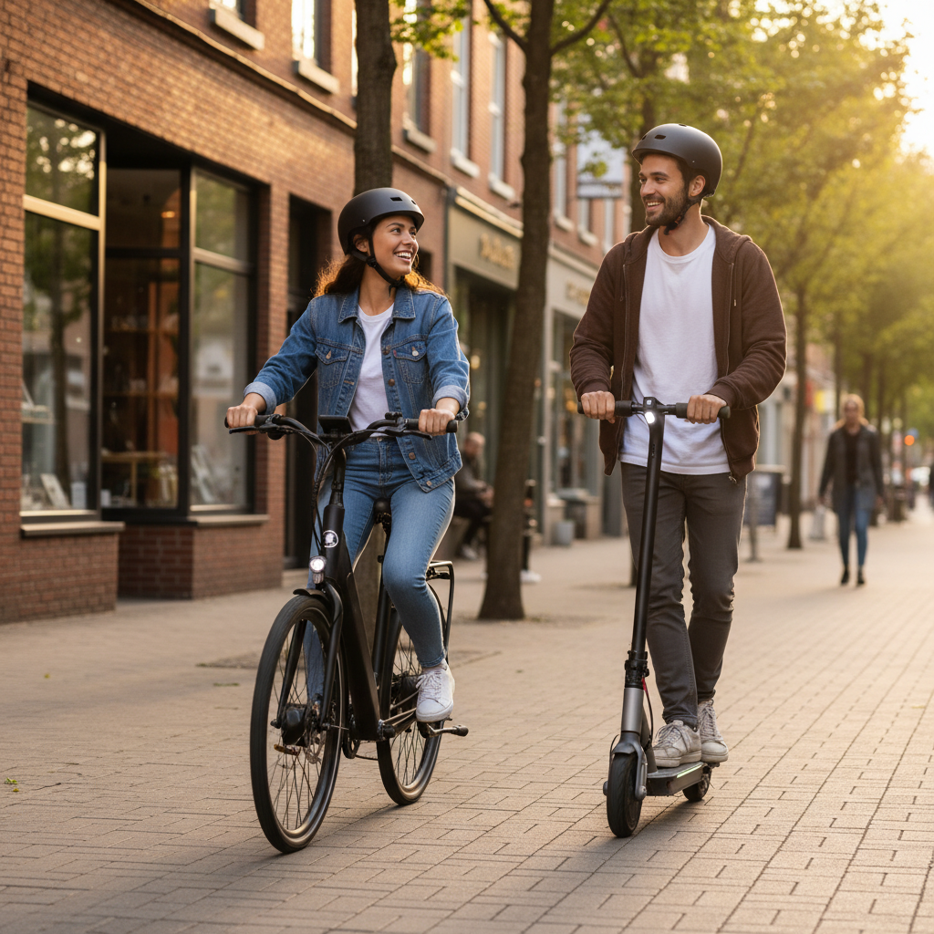 E-Bike vs สกู๊ตเตอร์ไฟฟ้า: เลือกคันไหนที่ใช่สำหรับคุณ?
