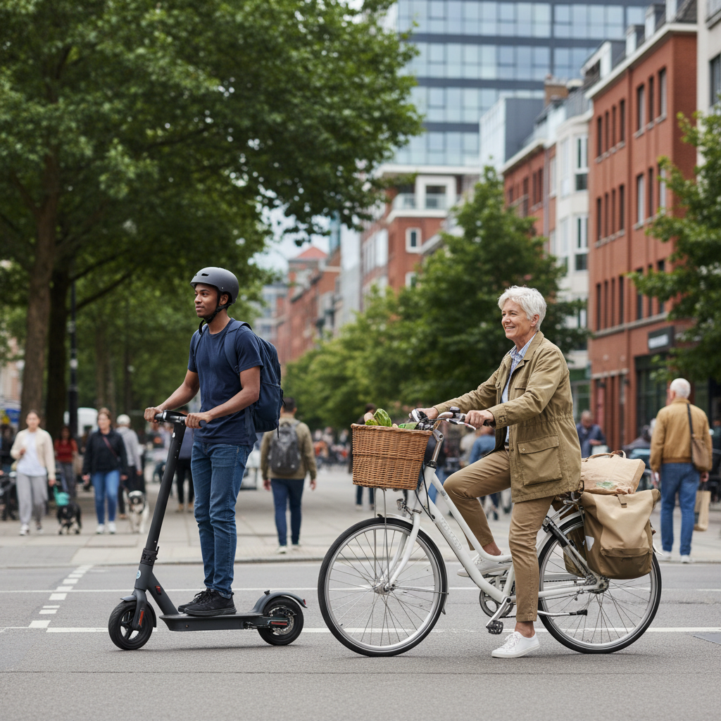 E-Bike vs สกู๊ตเตอร์ไฟฟ้า เลือกคันไหนที่ใช่สำหรับคุณ? - ebike-vs-electric-scooter-thailand