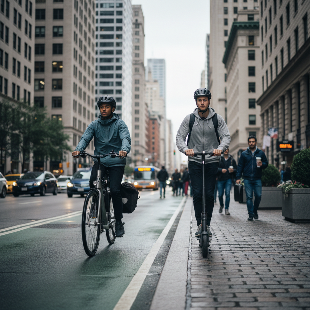 จักรยานไฟฟ้า vs สกู๊ตเตอร์ไฟฟ้า: คันไหนเหมาะกับเราที่สุด? - ebike-vs-electric-scooter-thailand