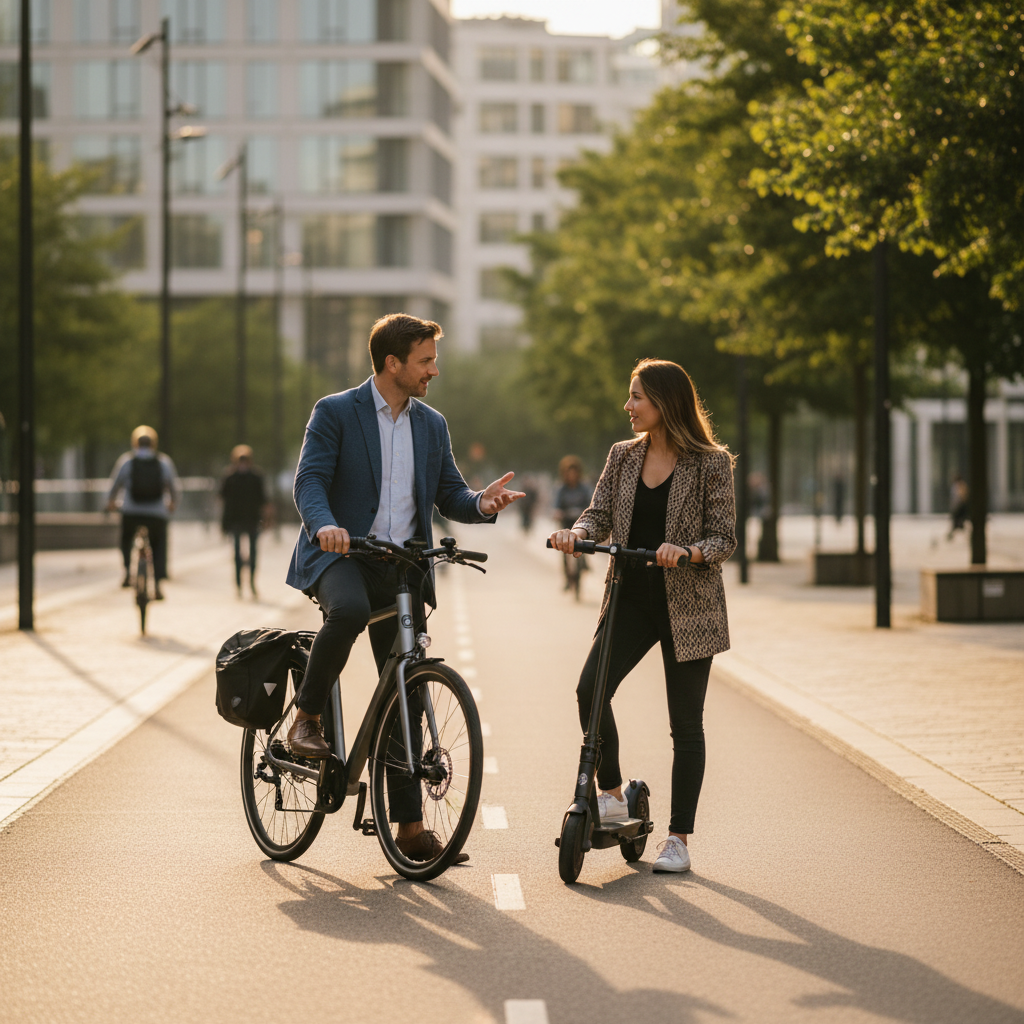 E-Bike vs สกู๊ตเตอร์ไฟฟ้า: เลือกคันไหนเหมาะกับคุณ? - ebike-vs-electric-scooter-thailand