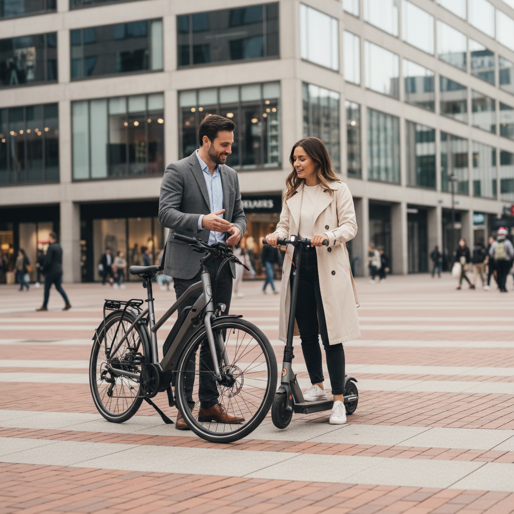 E-Bike หรือ สกู๊ตเตอร์ไฟฟ้า? เทียบให้ชัด คันไหนใช่สำหรับคุณ - ebike-vs-electric-scooter-thailand