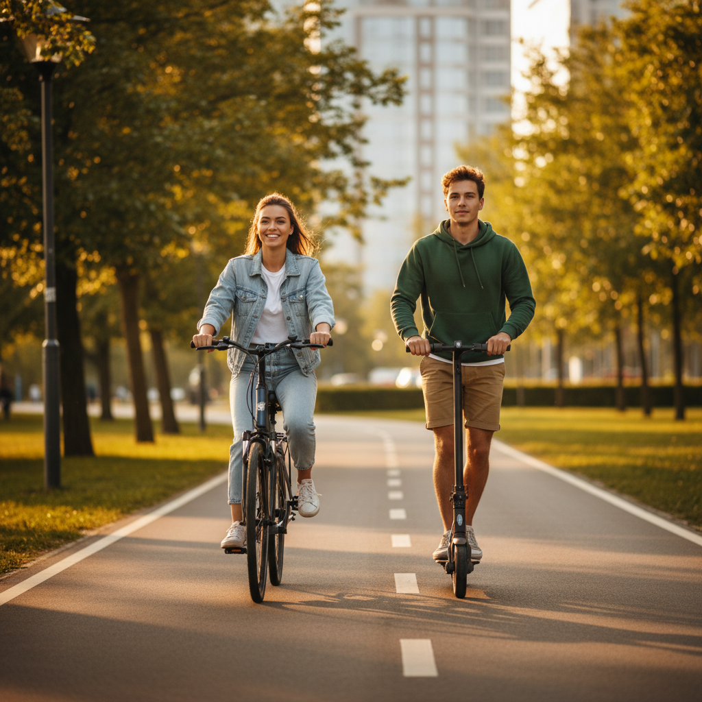 E-Bike vs สกู๊ตเตอร์ไฟฟ้า: เลือกคันไหนเหมาะกับคุณ?