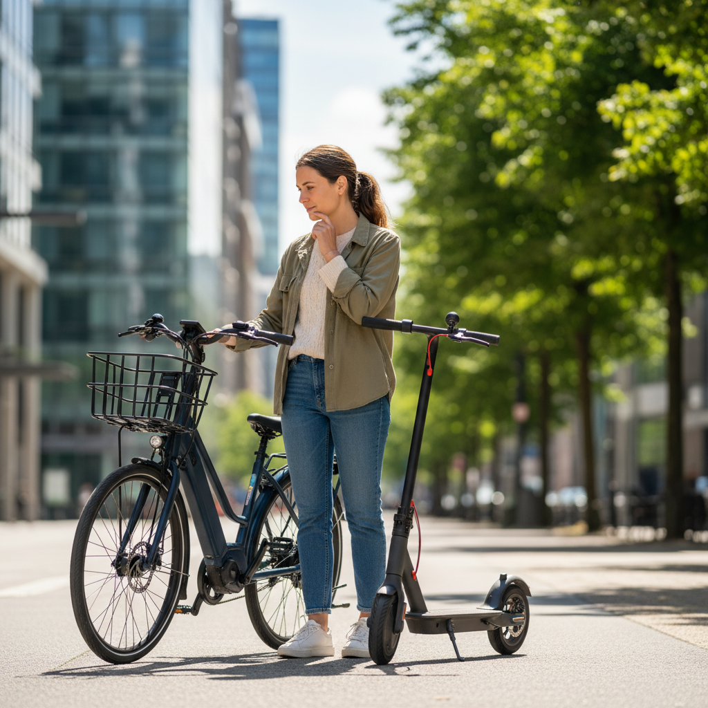 E-Bike vs สกู๊ตเตอร์ไฟฟ้า: เลือกคันไหนดีที่ใช่สำหรับคุณ?