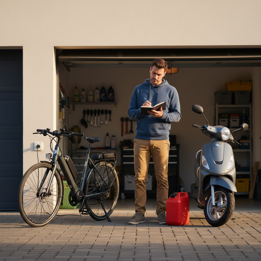 จักรยานไฟฟ้า vs มอไซค์: เทียบค่าใช้จ่าย ใครคุ้มกว่ากัน? - ebike-vs-motorcycle-cost-comparison