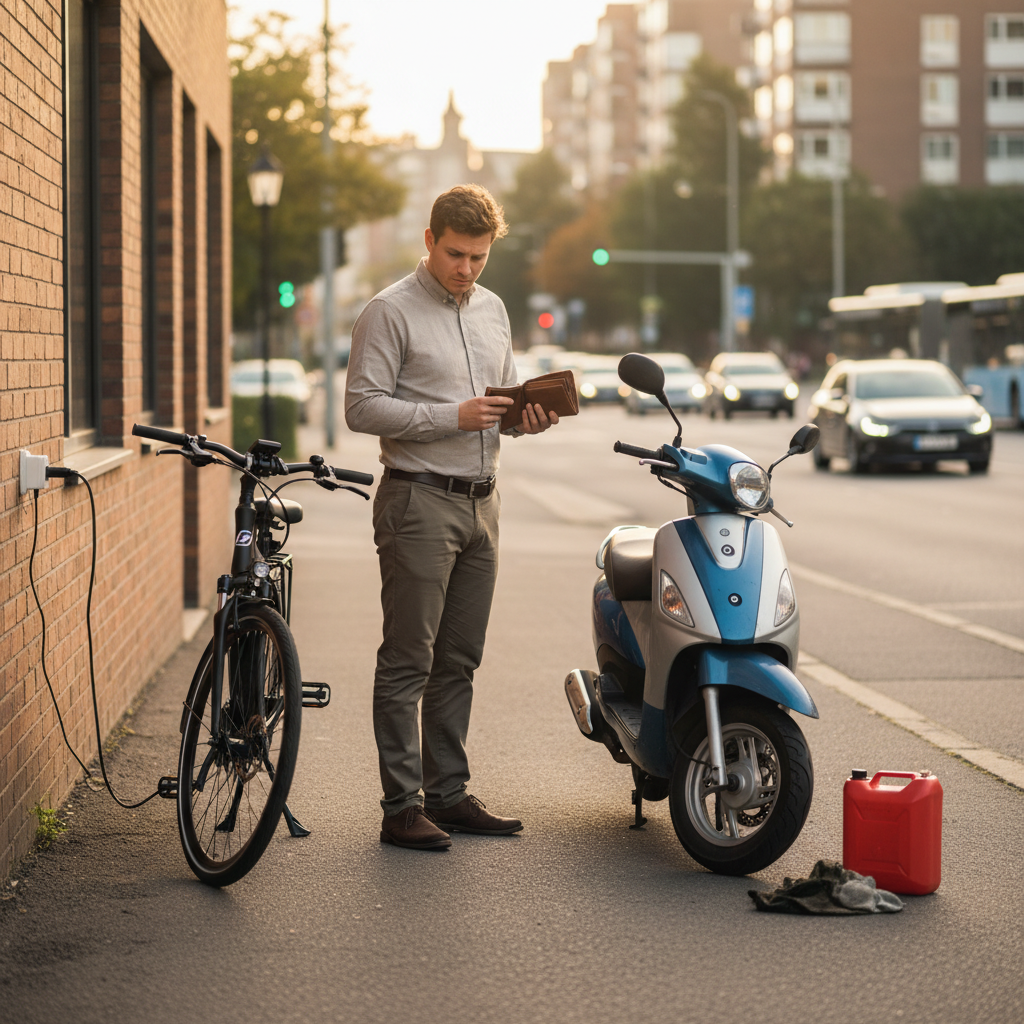 E-Bike vs มอเตอร์ไซค์: เทียบค่าใช้จ่าย ใครคุ้มค่ากว่า? - ebike-vs-motorcycle-cost-comparison
