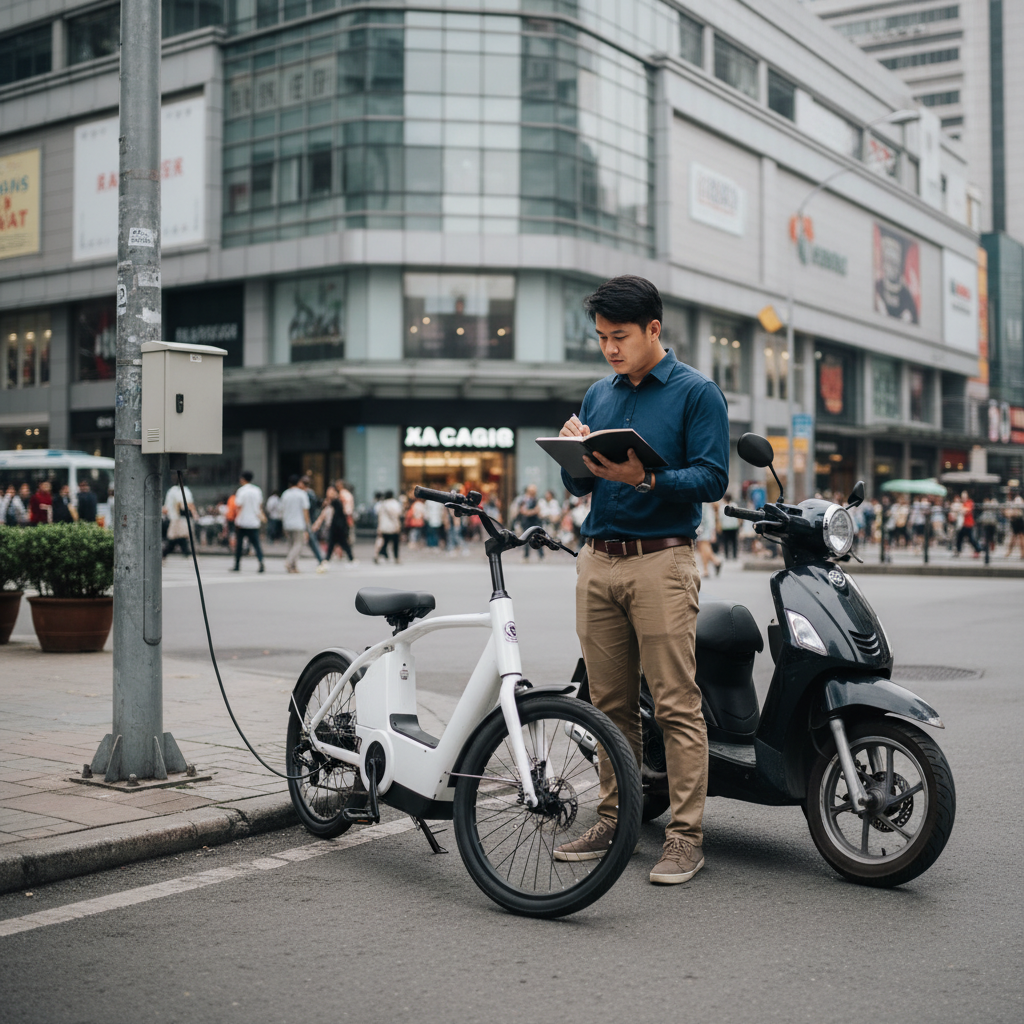 E-Bike vs มอเตอร์ไซค์: เทียบค่าใช้จ่ายปี 2568 ใครคุ้มกว่า? - ebike-vs-motorcycle-cost-comparison