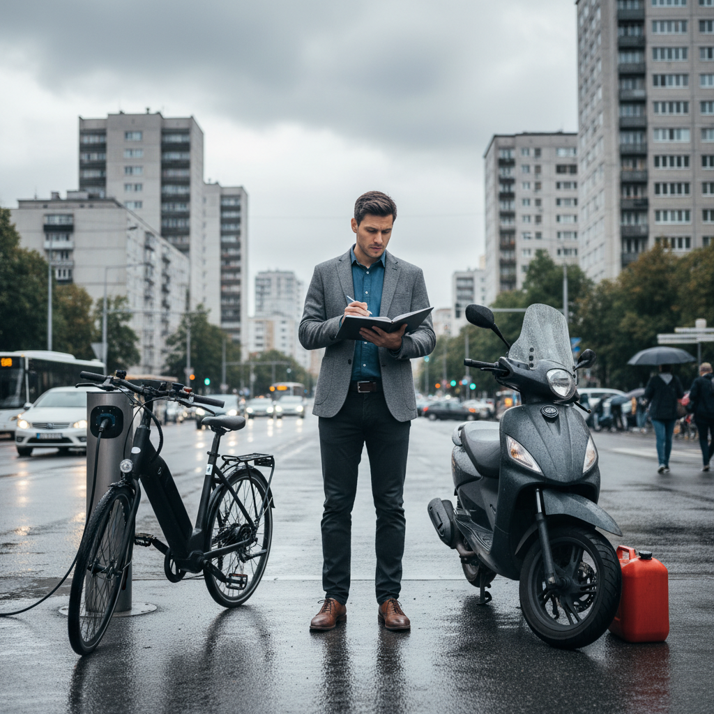 E-Bike vs มอเตอร์ไซค์: เทียบค่าใช้จ่าย 1 ปี ใครคุ้มกว่า? - ebike-vs-motorcycle-cost-comparison