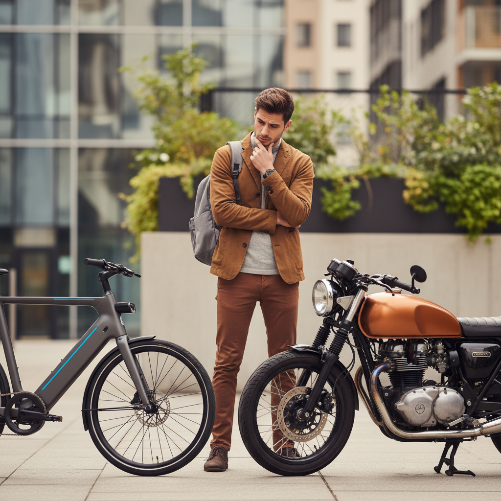 E-Bike vs มอเตอร์ไซค์: เทียบค่าใช้จ่ายรายเดือน ใครคุ้มกว่า?