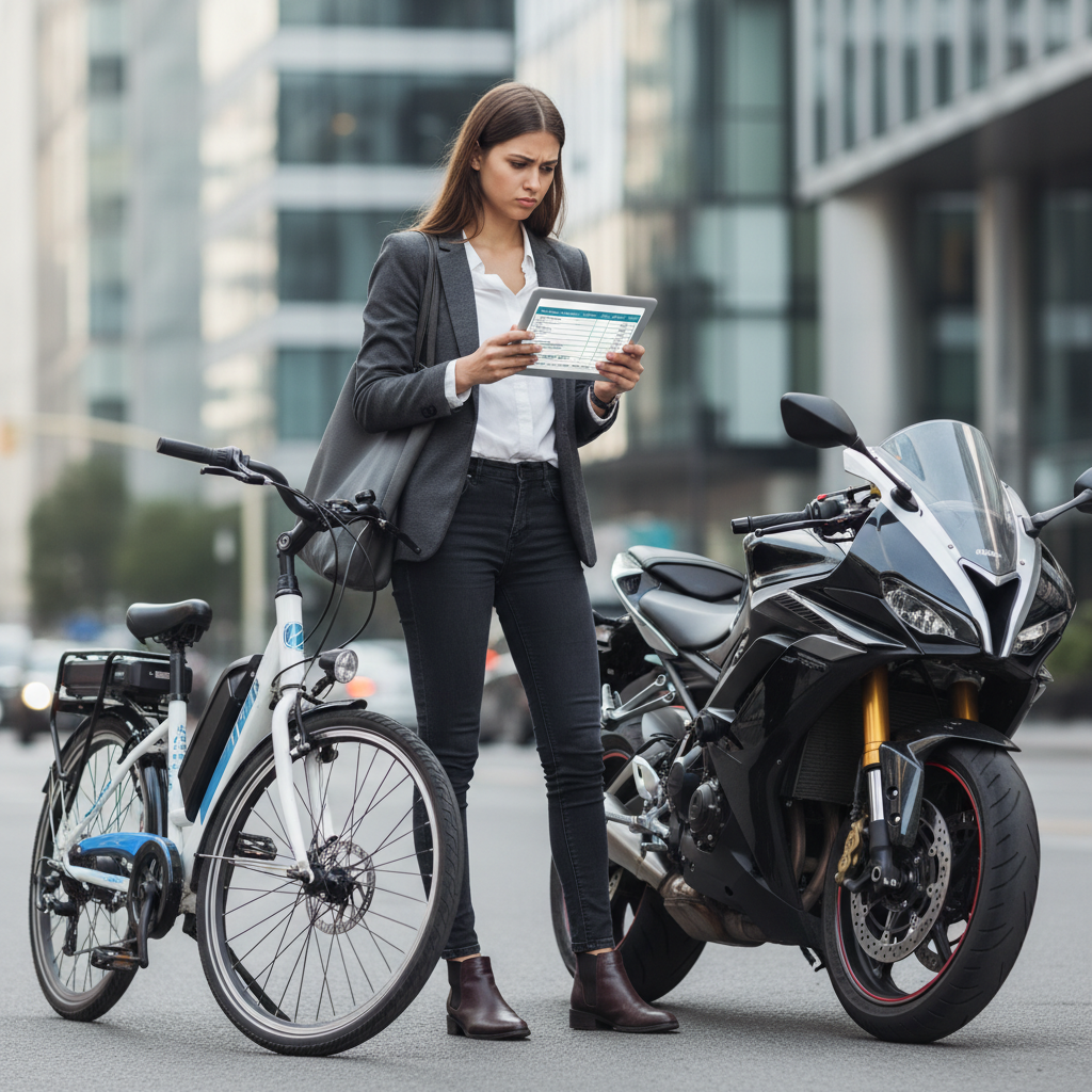 E-Bike vs มอเตอร์ไซค์: 5 ปีใครคุ้มกว่า? เทียบค่าใช้จ่าย