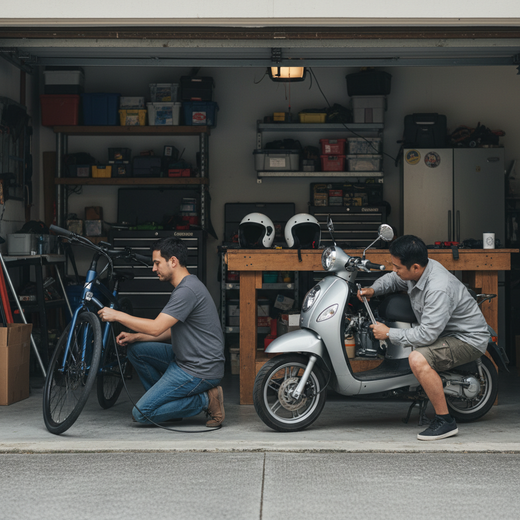 E-Bike vs มอเตอร์ไซค์: ค่าใช้จ่ายระยะยาวใครคุ้มกว่า? - ebike-vs-motorcycle-long-term-cost
