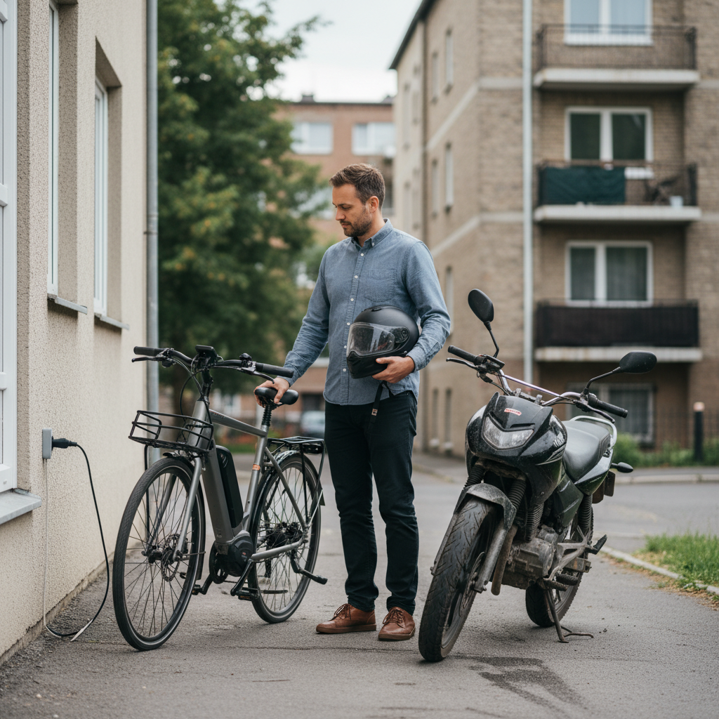 E-Bike vs มอเตอร์ไซค์: เทียบค่าใช้จ่ายระยะยาว - ebike-vs-motorcycle-long-term-cost