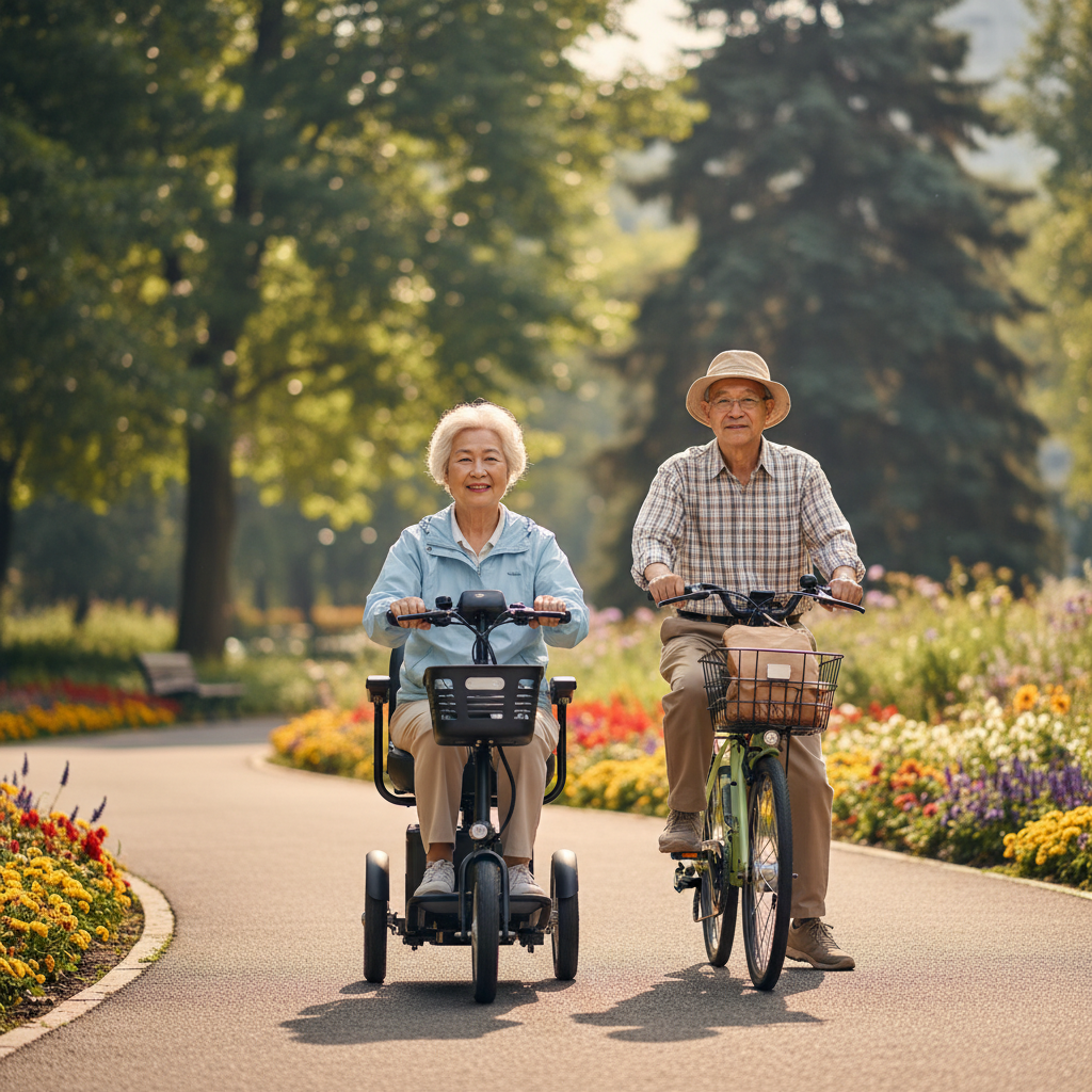 E-Bike vs สกู๊ตเตอร์ไฟฟ้า: ผู้สูงวัยเลือกแบบไหนดี?