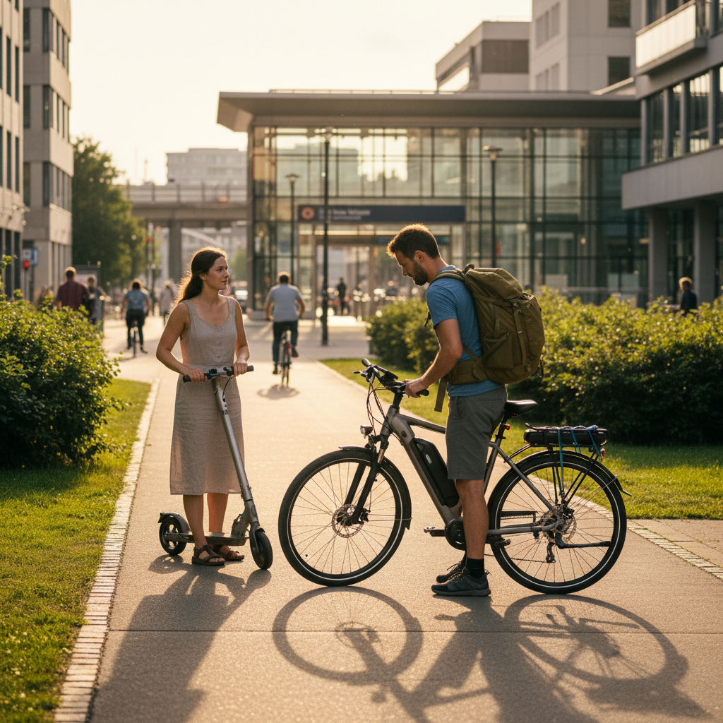 ศึกสองล้อไฟฟ้า! จักรยาน vs สกู๊ตเตอร์ เลือกคันไหนที่ใช่คุณ - electric-bike-vs-scooter-guide